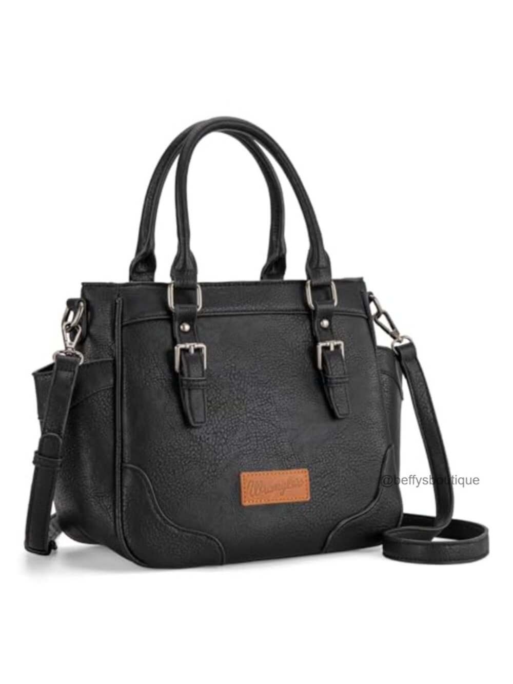 Vegan Leather Crossbody Tote Bag Top Handle Satchel Purse with Detachable Strap